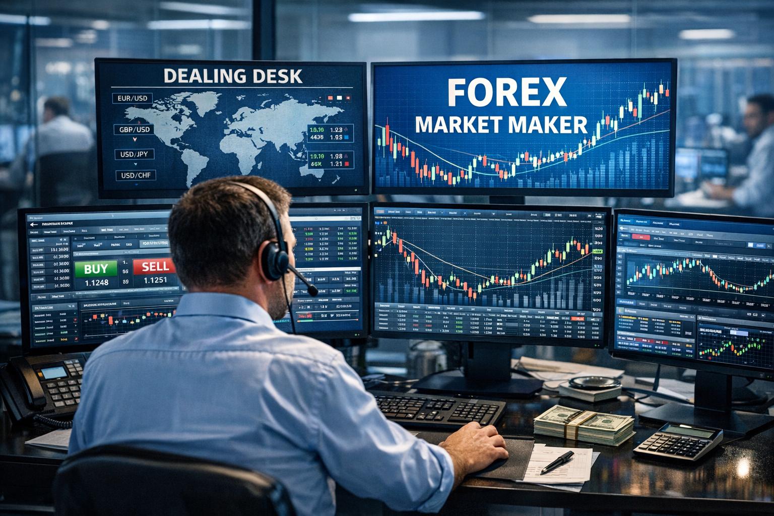 Market Makers (Dealing Desk) Forex brokers